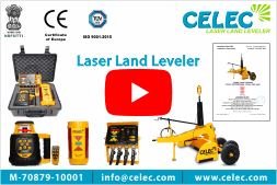 Laser guided land leveler