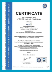 Celec TUV Certificate
