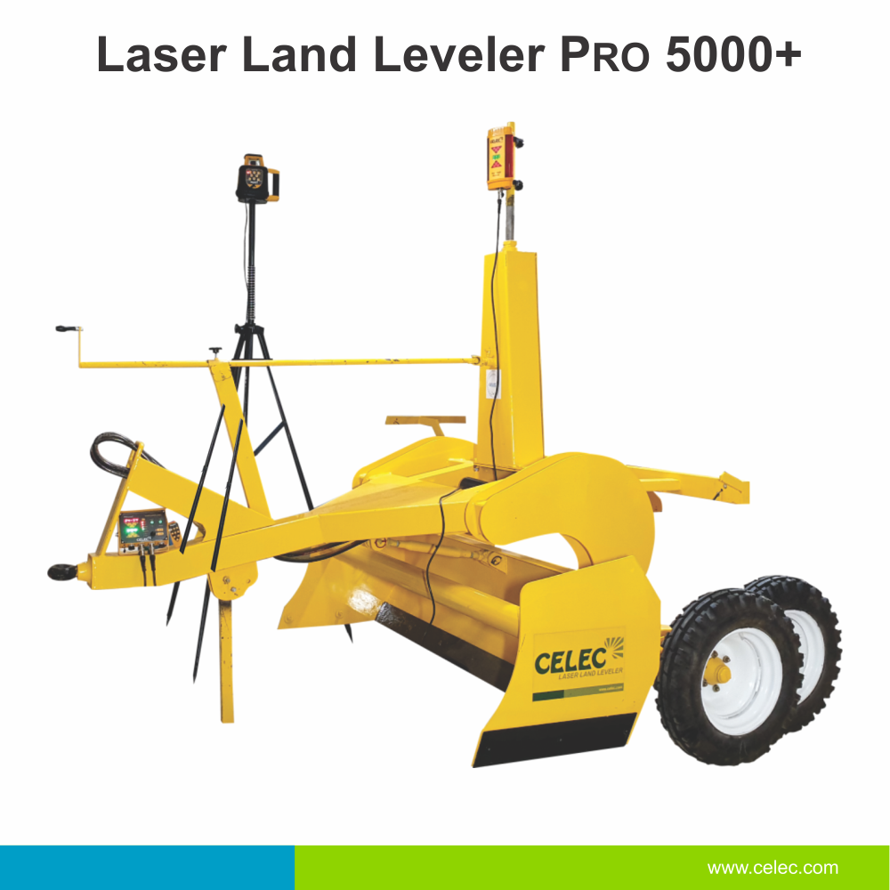 Laser Land Levelers Pro 5000 plus II Celec Inspired for water saving