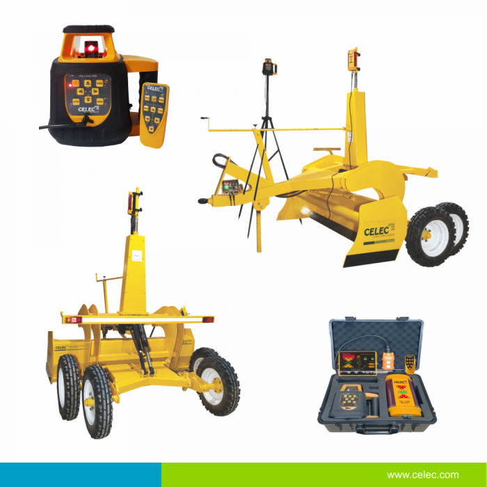 Laser Land Levelers Pro 5000 plus II Celec Inspired for water saving