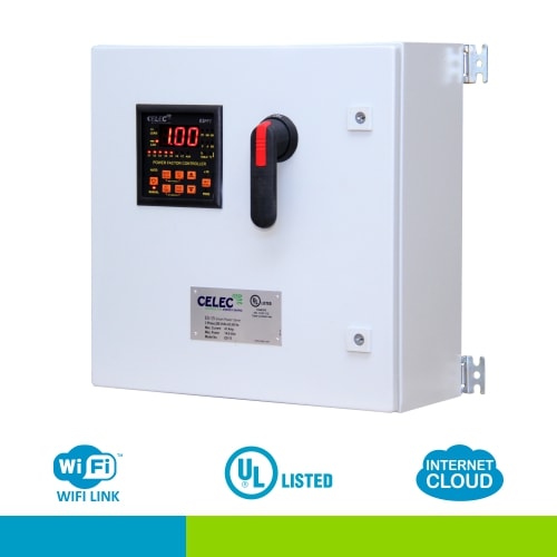 Power Factor Controller Correction Unit Panel S 15 Commercial Industrial Three Phase 208V