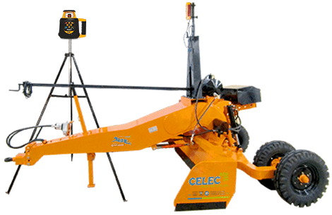 laser guided land leveler 10 feet bucket celec
