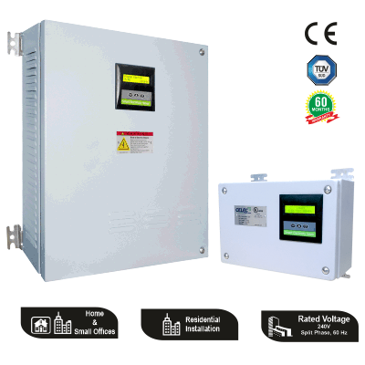 celec 240v single phase power factor panels